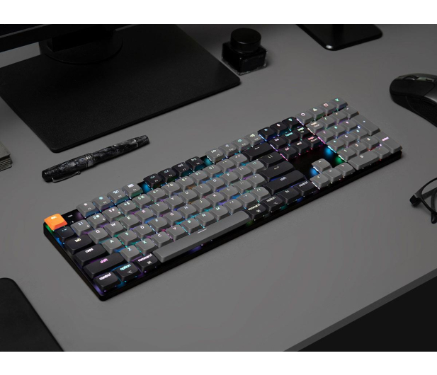 Keychron K5X H4 UltraSlim LowProfile Mac Win HotSwap RGB FullSize ISO - 1370589 - zdjęcie 4